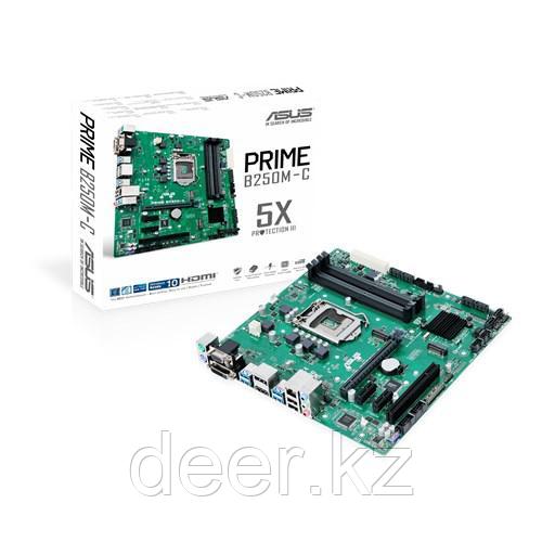 Сист. плата Asus PRIME B250M-C, B250, S1151, 4xDIMM DDR4