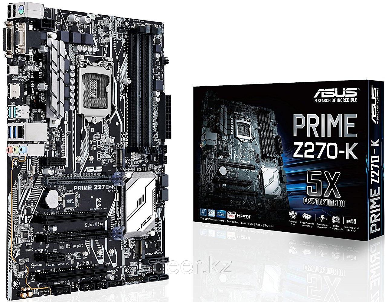 Сист. плата Asus PRIME Z270-K, Z270, S1151, 4xDIMM DDR4