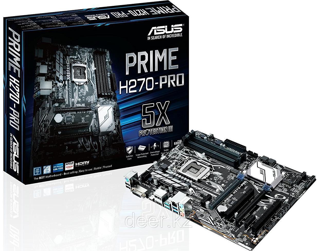Сист. плата Asus PRIME H270-PRO, H270, S1151, 4xDIMM DDR4