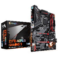 Сист. плата Gigabyte Z370 AORUS Gaming 3, Z370, S1151, 4xDDR4 DIMM