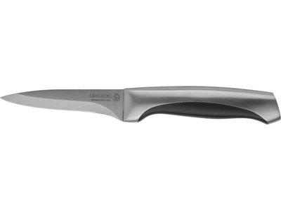 Нож LEGIONER "FERRATA" овощной, рукоятка с металлическими вставками, лезвие из нержавеющей стали, 90мм - фото 1 - id-p44069904