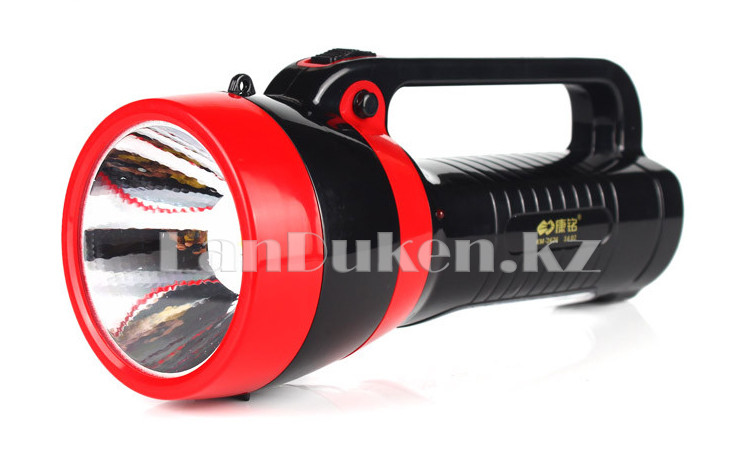 Ручной аккумуляторный светодиодный фонарь с боковым освещением KM-2626 - фото 1 - id-p52159630