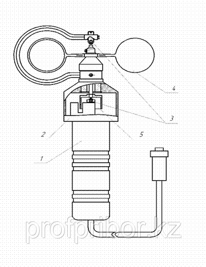 Анемометр ручной электронный АРЭ - фото 2 - id-p52153726
