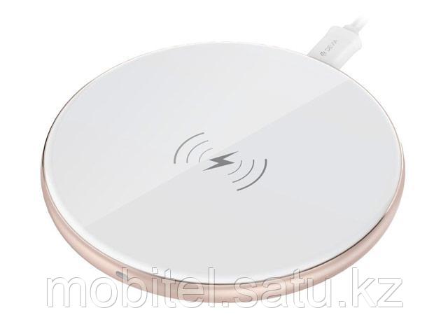 Беспроводное зарядное устройство Devia Aurora Wireless Charger (Fast Charge, белое, стандарт QI) - фото 1 - id-p52165992