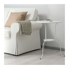 Столик придиванный ЛИНДВЕД белый, 50x68 см ИКЕА, IKEA, фото 2