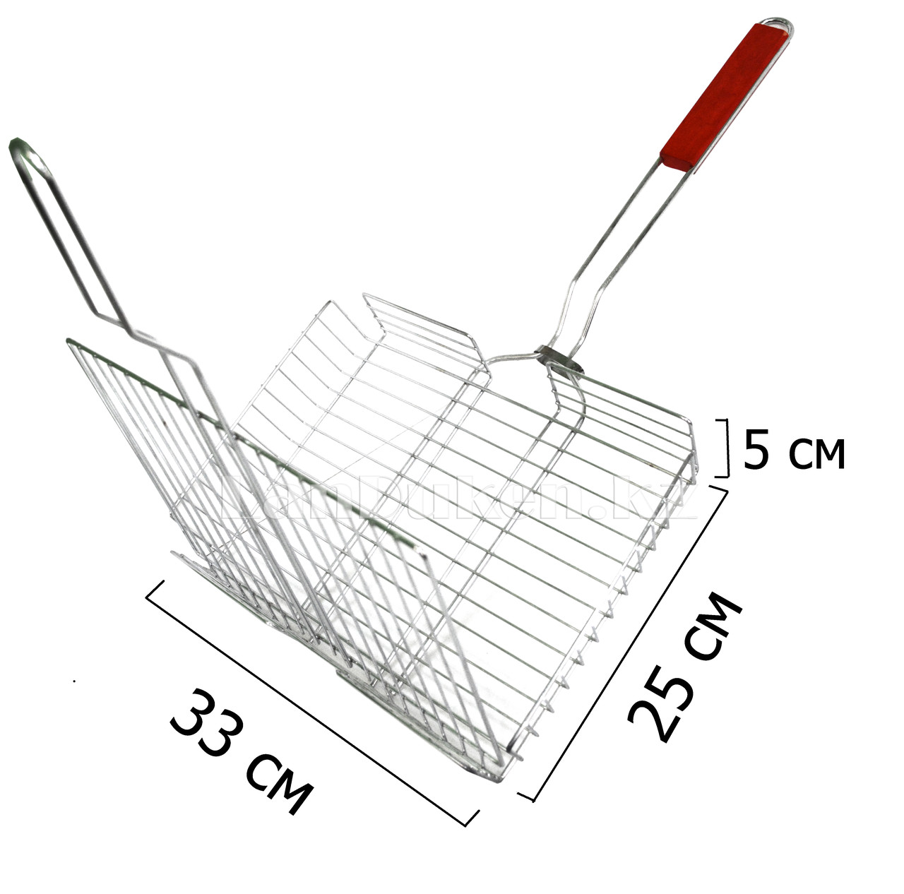 Хромированная решетка для гриля 33x25 см объемная - фото 1 - id-p52163667