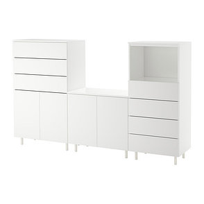 Шкаф ОПХУС белый Фоннес ИКЕА, IKEA , фото 2