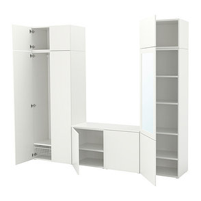 Гардероб ОПХУС белый Фоннес Ридабу ИКЕА, IKEA, фото 2