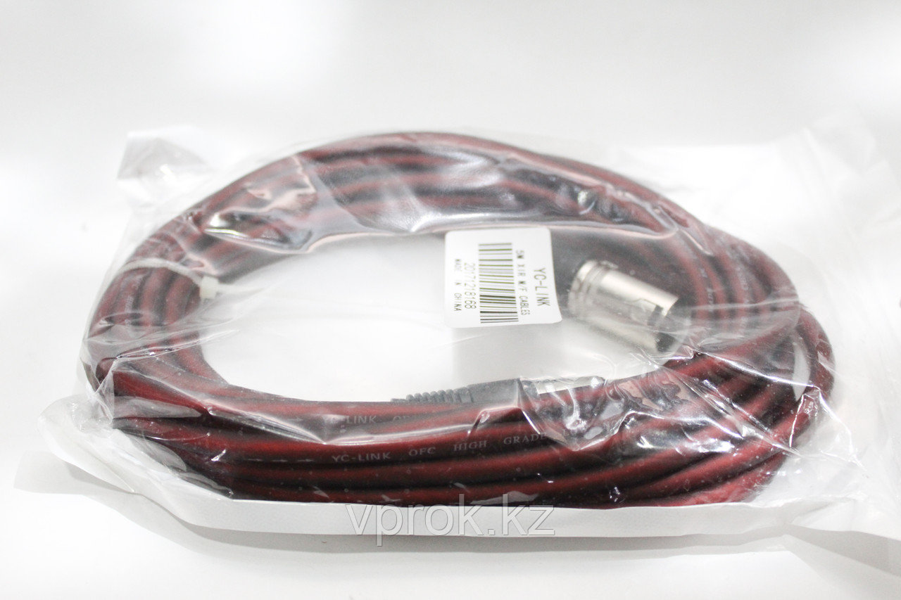 Микрофонный кабель, канон папа XLR мама XLR, 5 м - фото 1 - id-p52168121