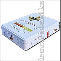 Маска для лица и шеи Dizao тканевая двухкомпонентная с экстрактом красной икры