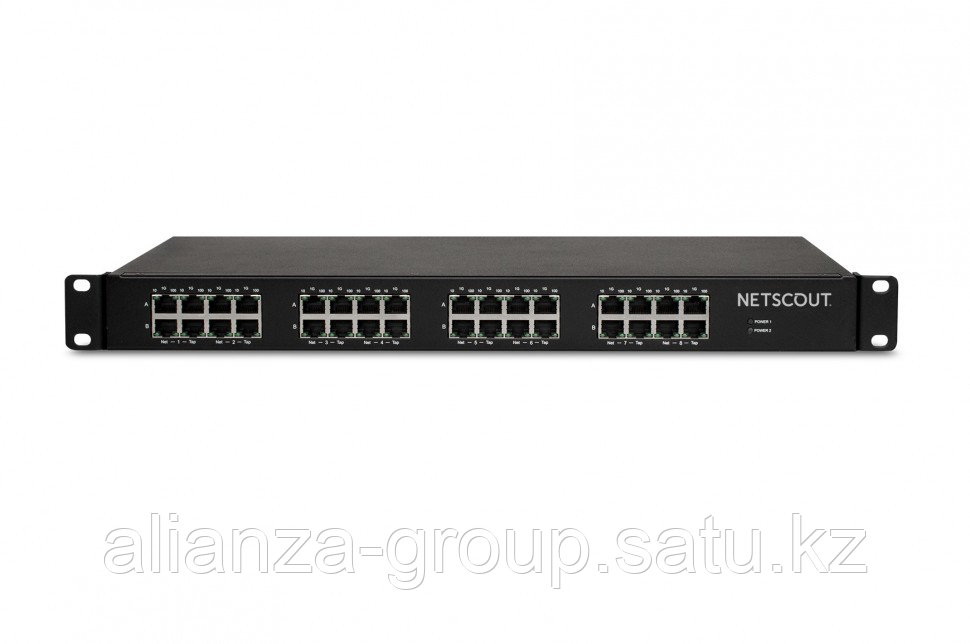 Медный TAP ответвитель трафика, 8 Line/Link Copper Ethernet 10/100/1000 w/Redundant Power, 1U