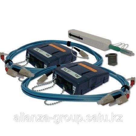 Psiber VCL_MM2 - Набор адаптеров для сертификации оптических линий MM 850/1300нм с оправками и дуплексными тестовыми шнурами - 2шт
