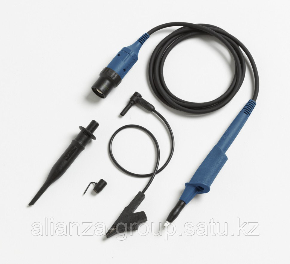 Набор промышленных щупов Fluke VPS410-II-B для измерения напряжения для ScopeMeter (осциллограф-мультиметр), синие, 10:1, 500 МГц