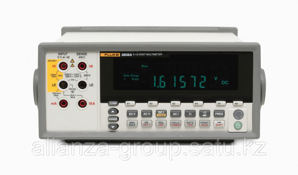 Мультиметр настольный Fluke 8808A 220V (программное обеспечение и кабель)