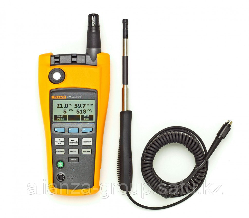 Тестер качества воздуха с функцией измерения скорости потока воздуха Fluke 975V