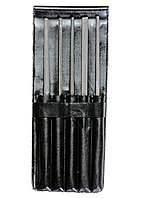 Набор надфилей №1, 160 мм, без ручек, 5 шт. (Металлист) Россия