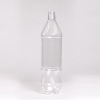Пластиковая бутылка ПЭТ / прозрачные / ёмкость: 1л. / крышка в комплекте / упаковка = 100 шт.