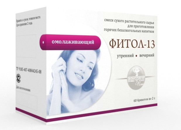 Фитол-13 (омолаживающий), 60 брикетов