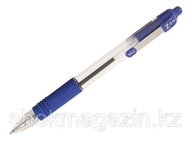 Ручка шариковая Zebra Z-Grip синяя - фото 1 - id-p3540502