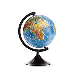 Глобус земли физический диаметр 12 см