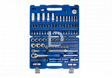 Набор инструментов универсальный 12 гранные 110 ед. 1/4"+1/2"