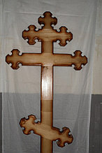 Крест православный, модель №1 (коричневый)