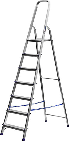 Лестница-стремянка СИБИН алюминиевая, 7 ступеней, 145 см, фото 2