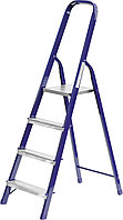 Лестница-стремянка СИБИН стальная, 4 ступени, 82 см