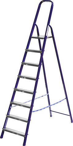 Лестница-стремянка СИБИН стальная, 8 ступеней, 166см, фото 2