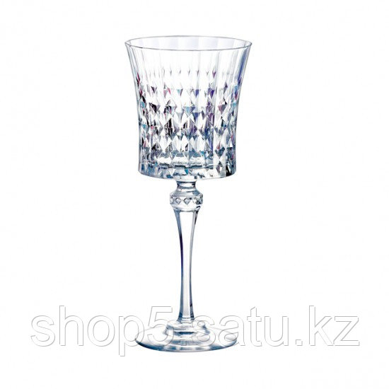 LADY DIAMOND фужеры для вина 190 мл по 6 шт. Хрусталин. Cristal d'Arques.