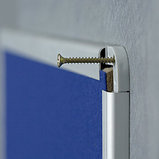 Доска текстильная в алюминиевой раме X7 120*180cm, фото 3