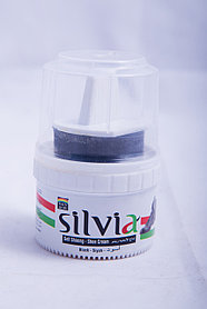 "Silvia" крем для обуви черный, коричневый