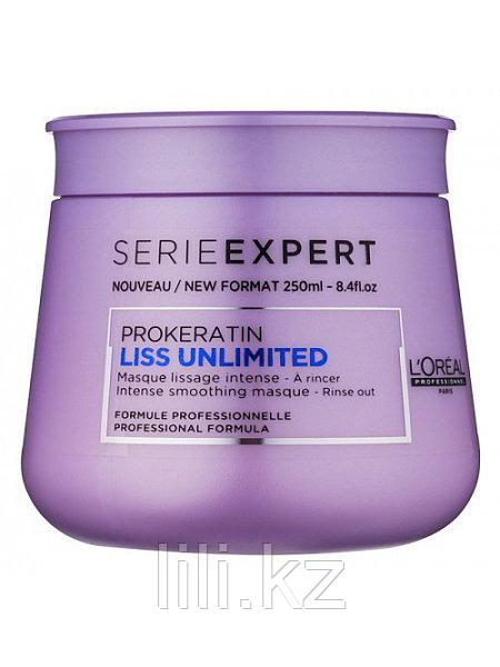 Разглаживающая маска для гладкости непослушных волос Loreal Professional Liss Unlimited 250 мл.