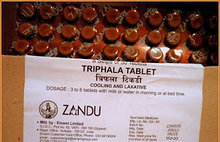 Трифала Занду, очищение кишечника, печени, крови, легких, для похудения, при запорах