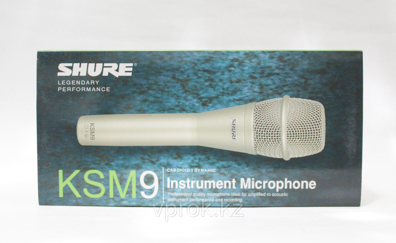 Вокальный микрофон SHURE KSM9/B - фото 2 - id-p52209431