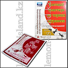 Буын, бұлшықет және сүйек ауруларын емдеуге арналған "Қара құмырсқа" патч.