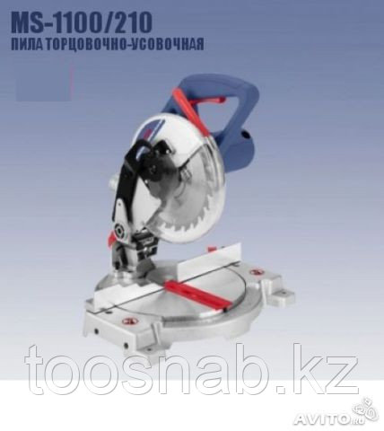 MS-1100-210 Пила торцовочно-усовочная Кратон