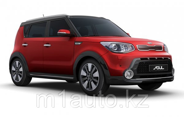 Ветровики / Дефлекторы окон на Kia Soul /Киа Соул 2014-