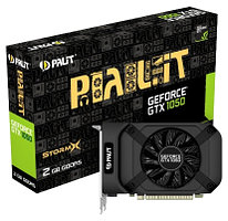 Видеокарта Palit NE5105001841-1070F 2GB GTX 1050 GDDR5 128-bit