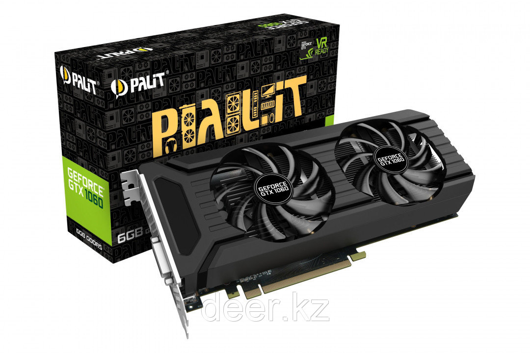 Видеокарта Palit NE51060015J9-1061D 6GB GTX 1060 GDDR5 192-bit