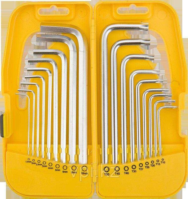 Набор ключей TORX и HEX (звездочка и шестигранник) BESTIR