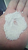 Белый кварцевый песок блестящий фракция  0,2 - 0,5 мм