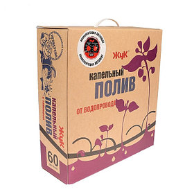 Капельный полив "Жук" от водопровода с таймером 60 растений