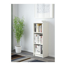 Стеллаж БИЛЛИ белый, 40x28x106 см ИКЕА, IKEA, фото 5