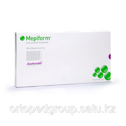 Мепиформ 10Х18 Mepiform пластырь для лечения рубцов (цена за одну пластину) - фото 1 - id-p3556133