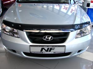 Мухобойка (дефлектор капота) на Hyundai NF 2006-
