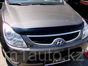 Мухобойка (дефлектор капота) на Hyundai ix55,Veracruz/Хюндай Веракруз 2008-