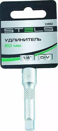 Удлинитель для торцевой головки, 50мм 1/4" STELS