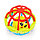 Погремушка для детей (прорезыватель) в виде шара, фото 3