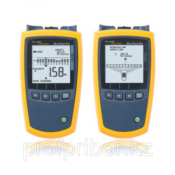 Fluke MPO MultiFiber Pro измеритель оптической мощности в волокне c разъёмами